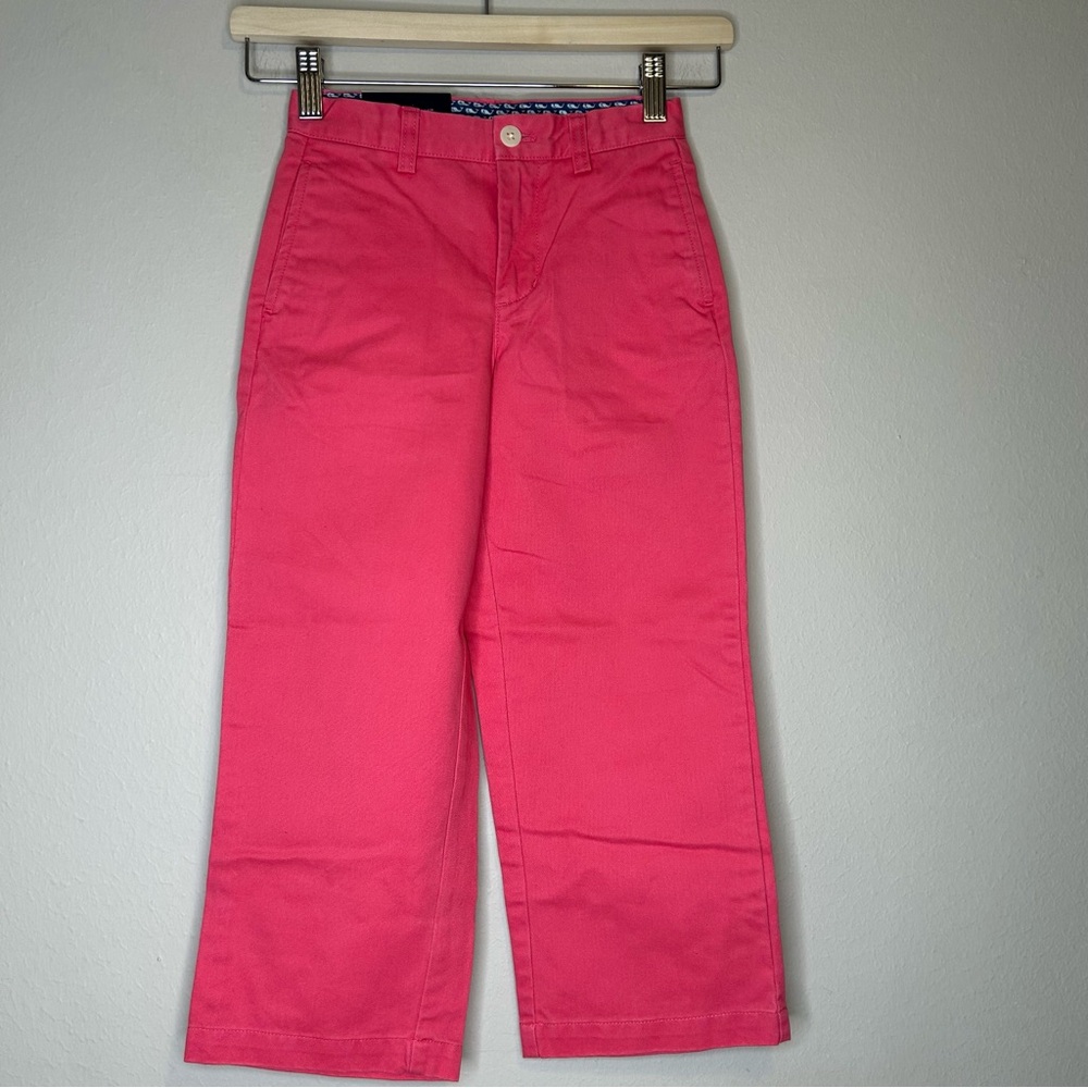 Vineyard Vines Boys Plain Front Club‎ Pants Red Size 5